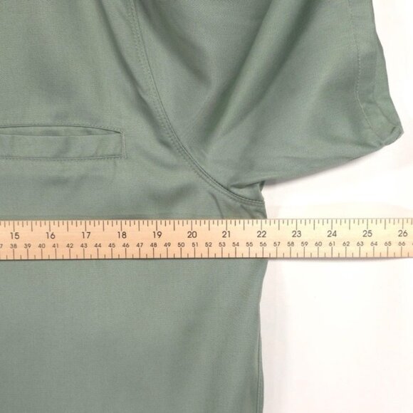 NWT JORDAN Women's Top Button Up Shirt MEDIUM Lyocell Flight Classics FN5763-304 - Picture 7 of 12